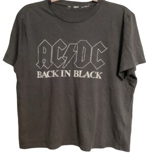 AC/DC Classic Logo Tee - Black